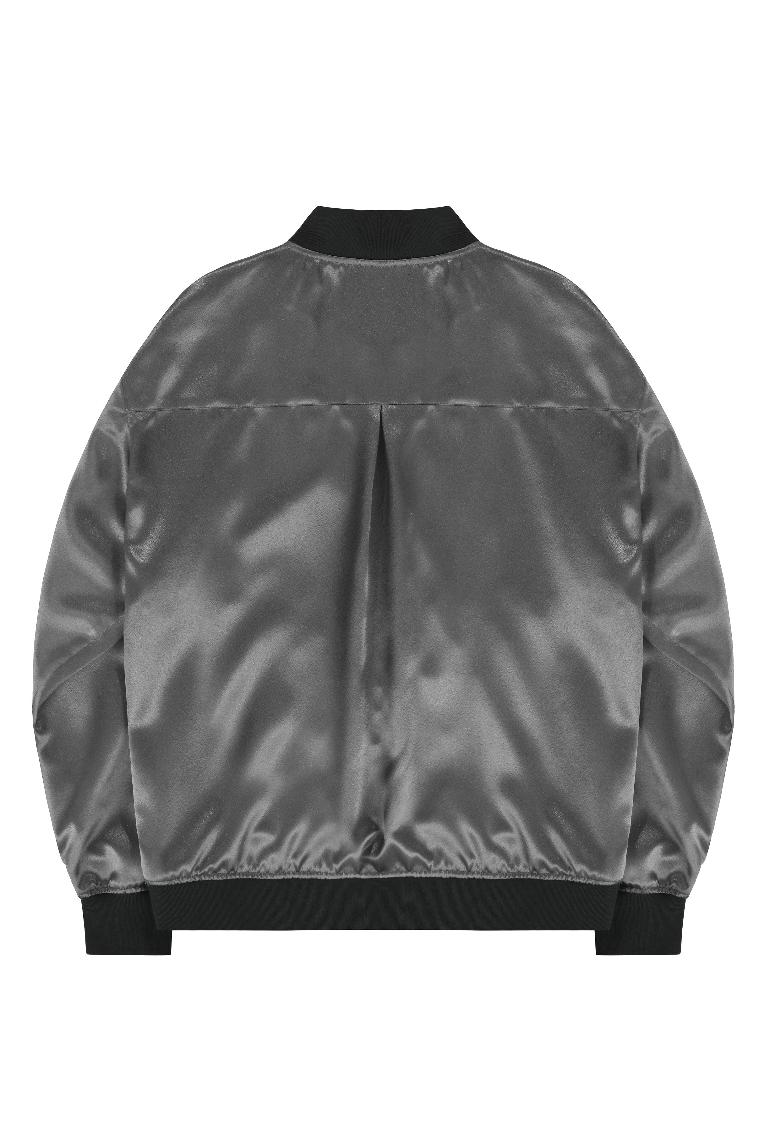 "LIFE IS NOT FAIR" ZIP BLOUSON