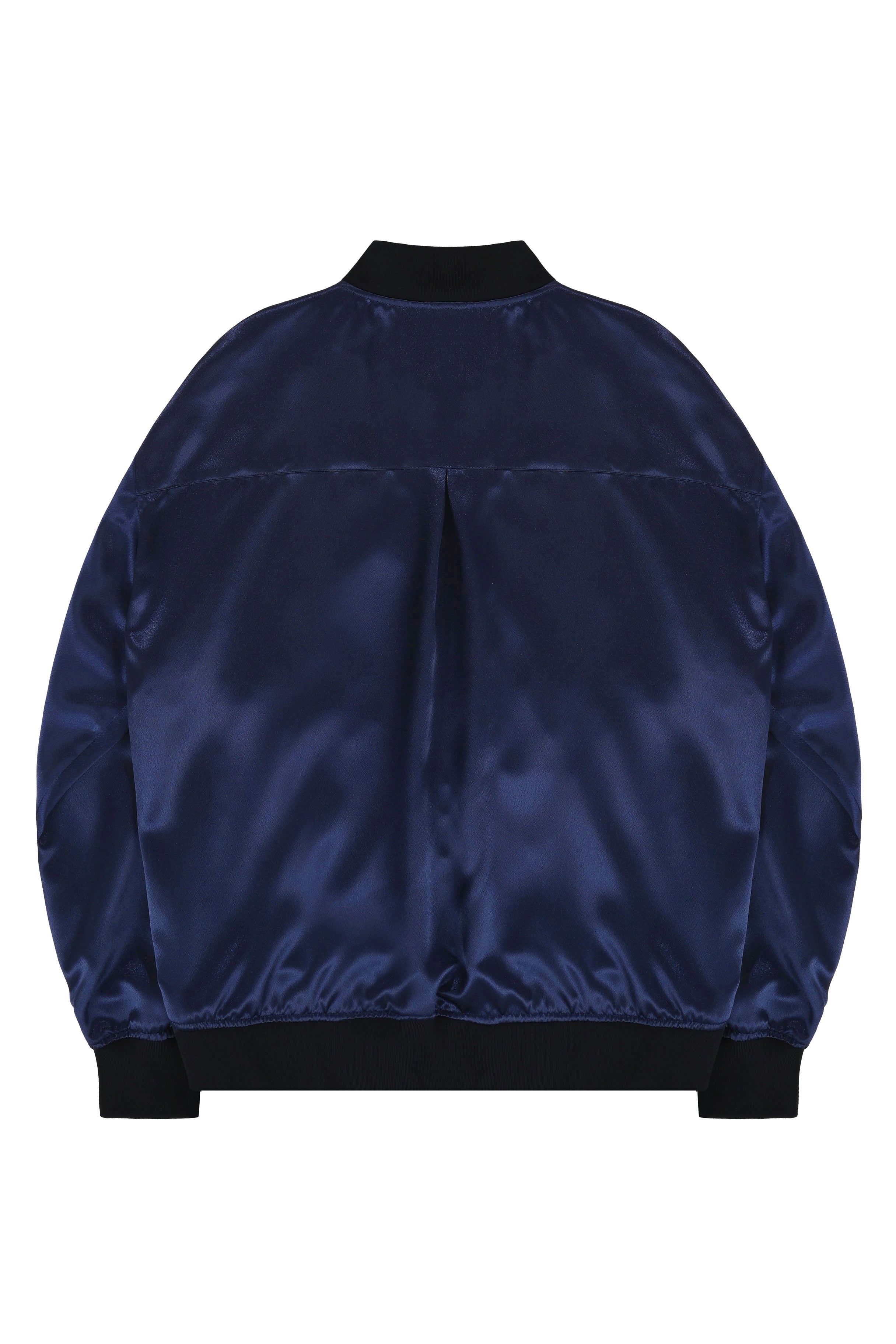 "LIFE IS NOT FAIR" ZIP BLOUSON