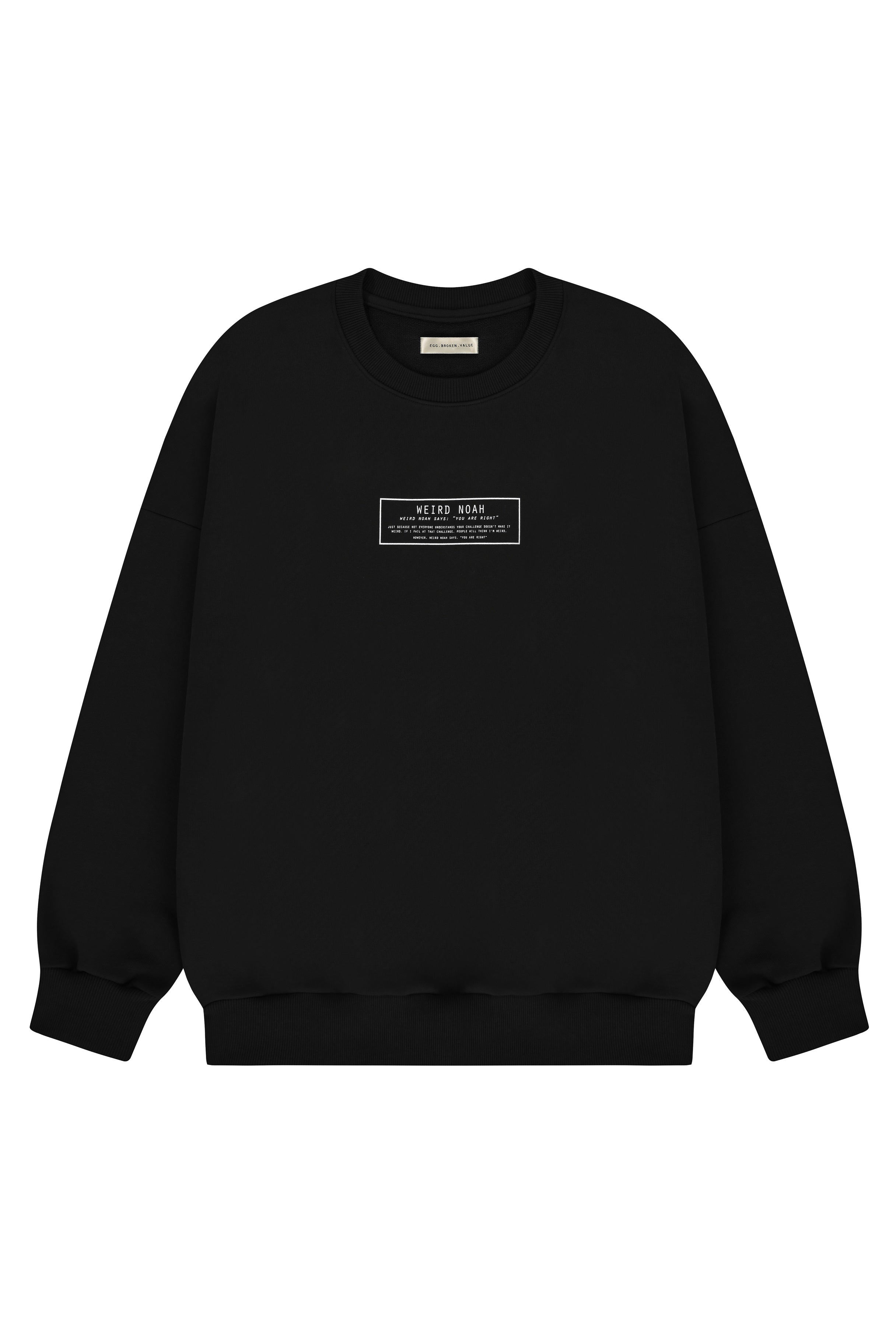 "WEIRD NOAH" CREWNECK SWEATSHIRT