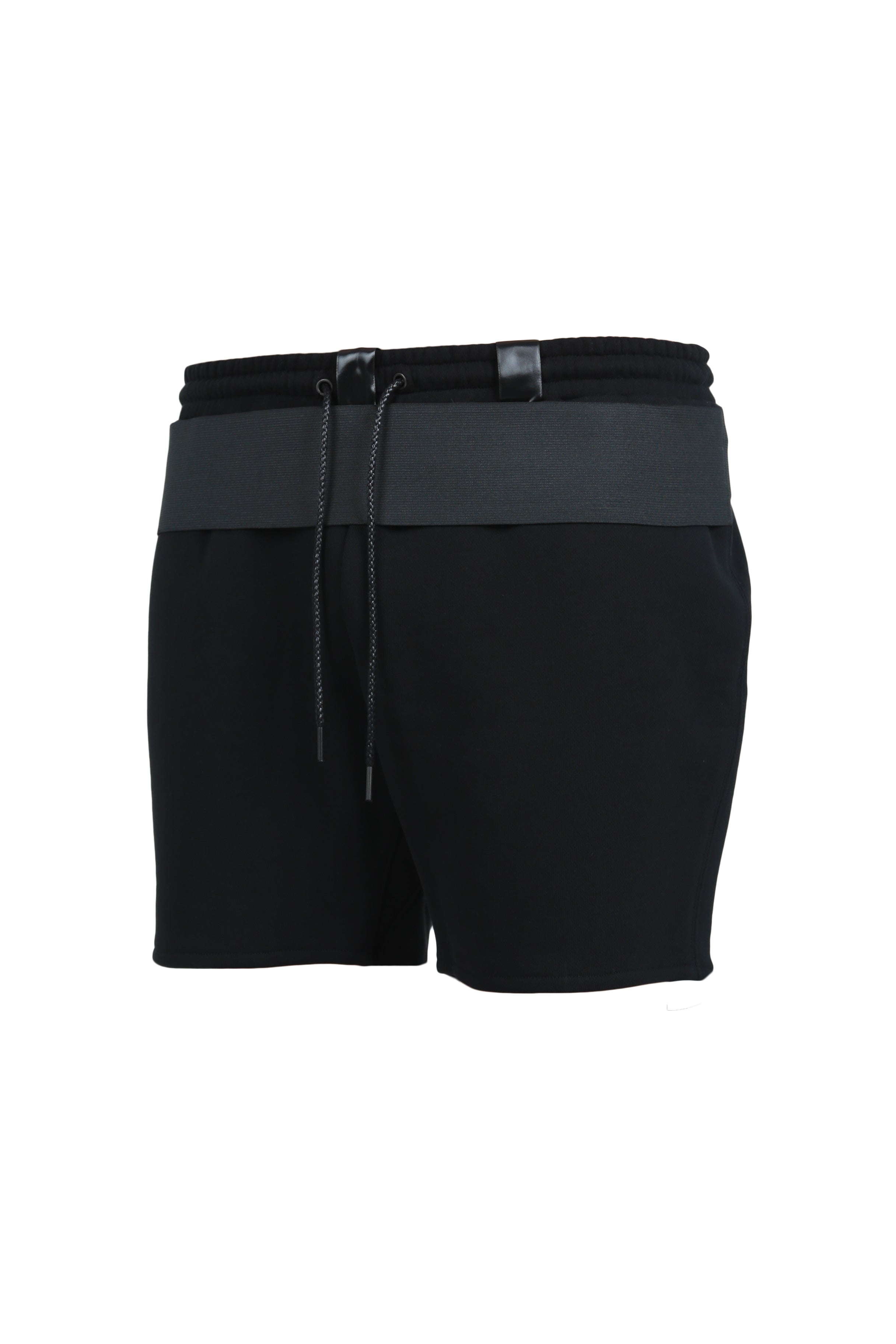 shorts tucked-in "pupil black"