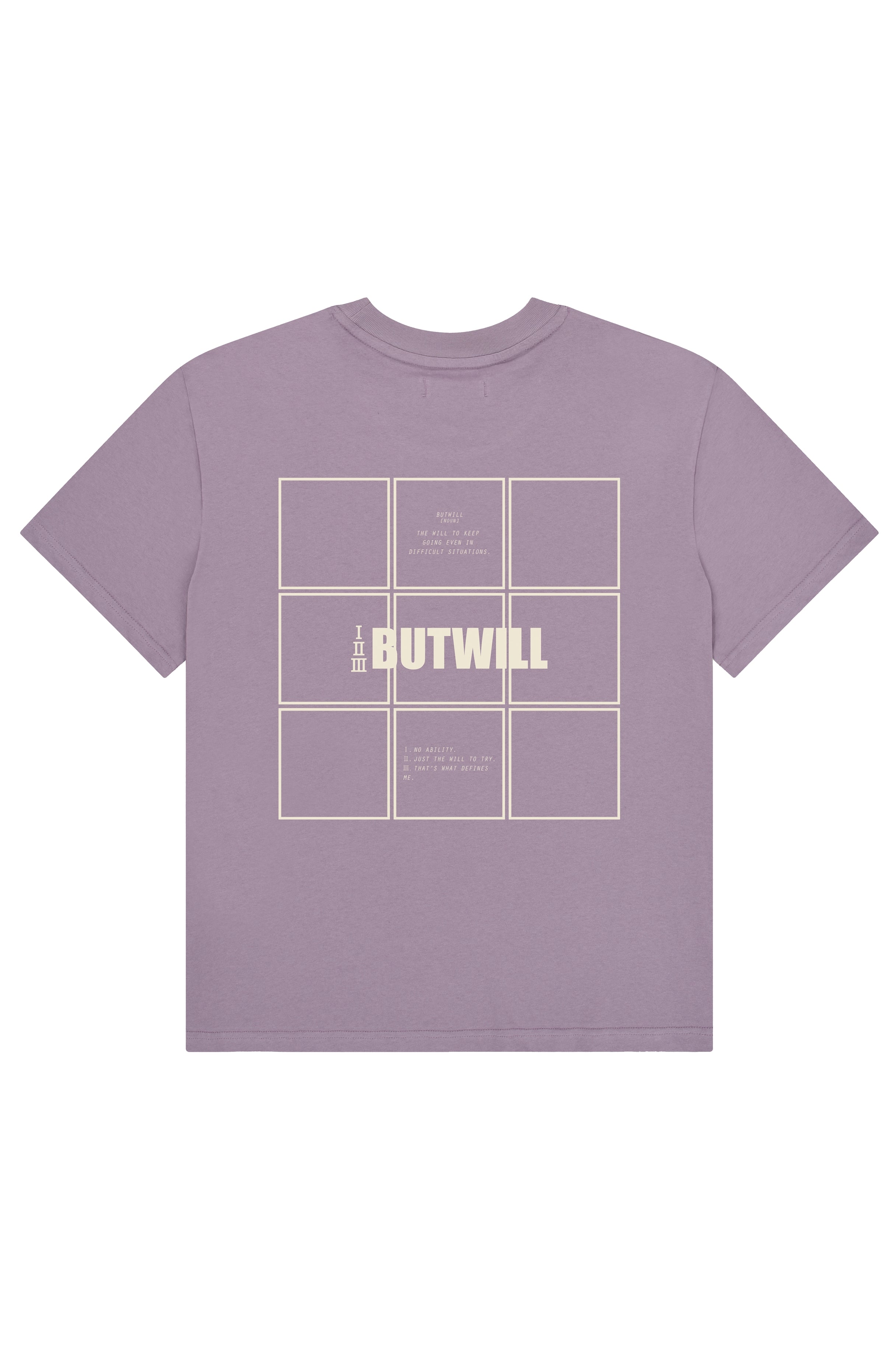 "BUTWILL" T-shirt