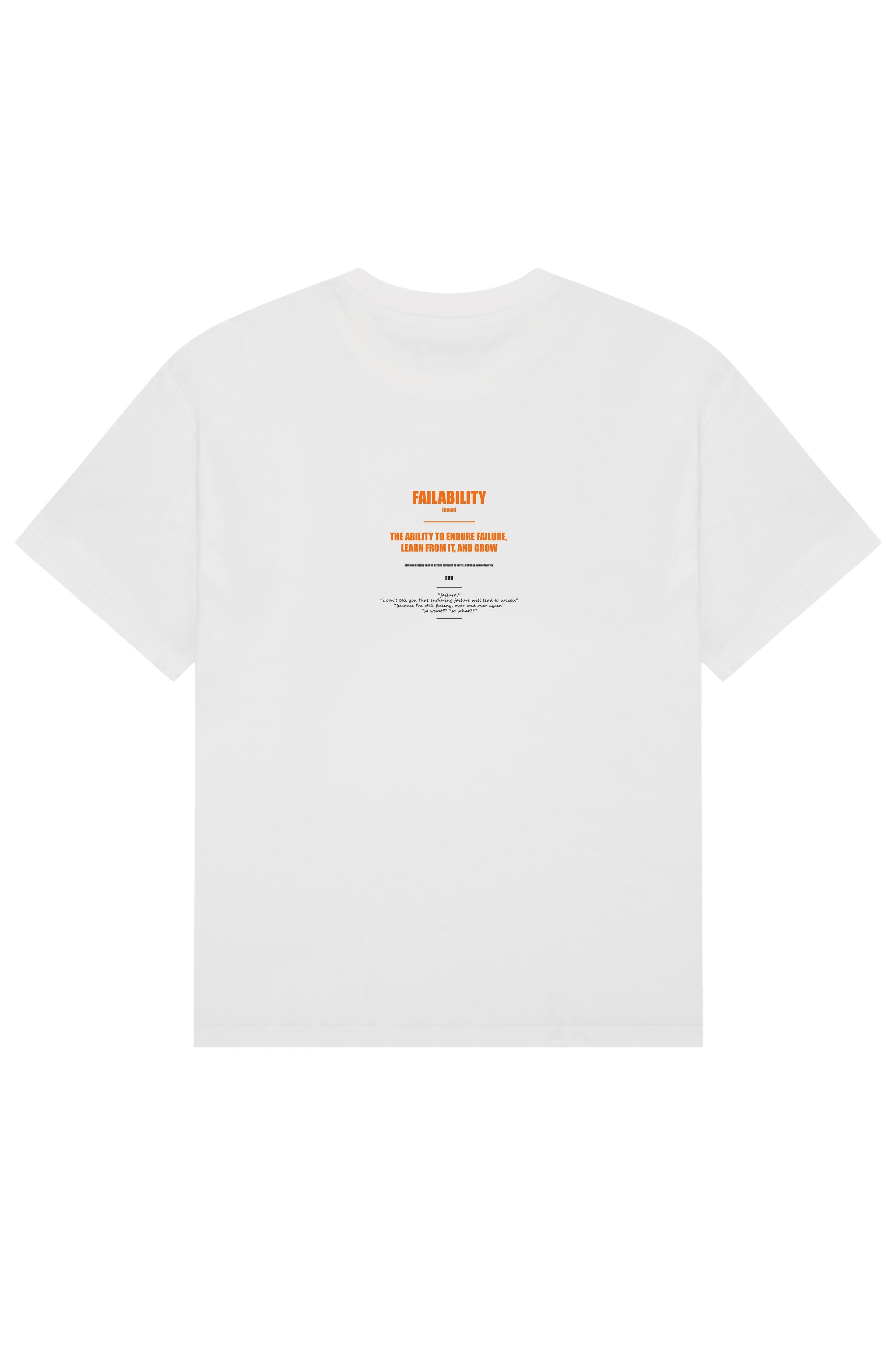 "FAILABILITY" T-shirt