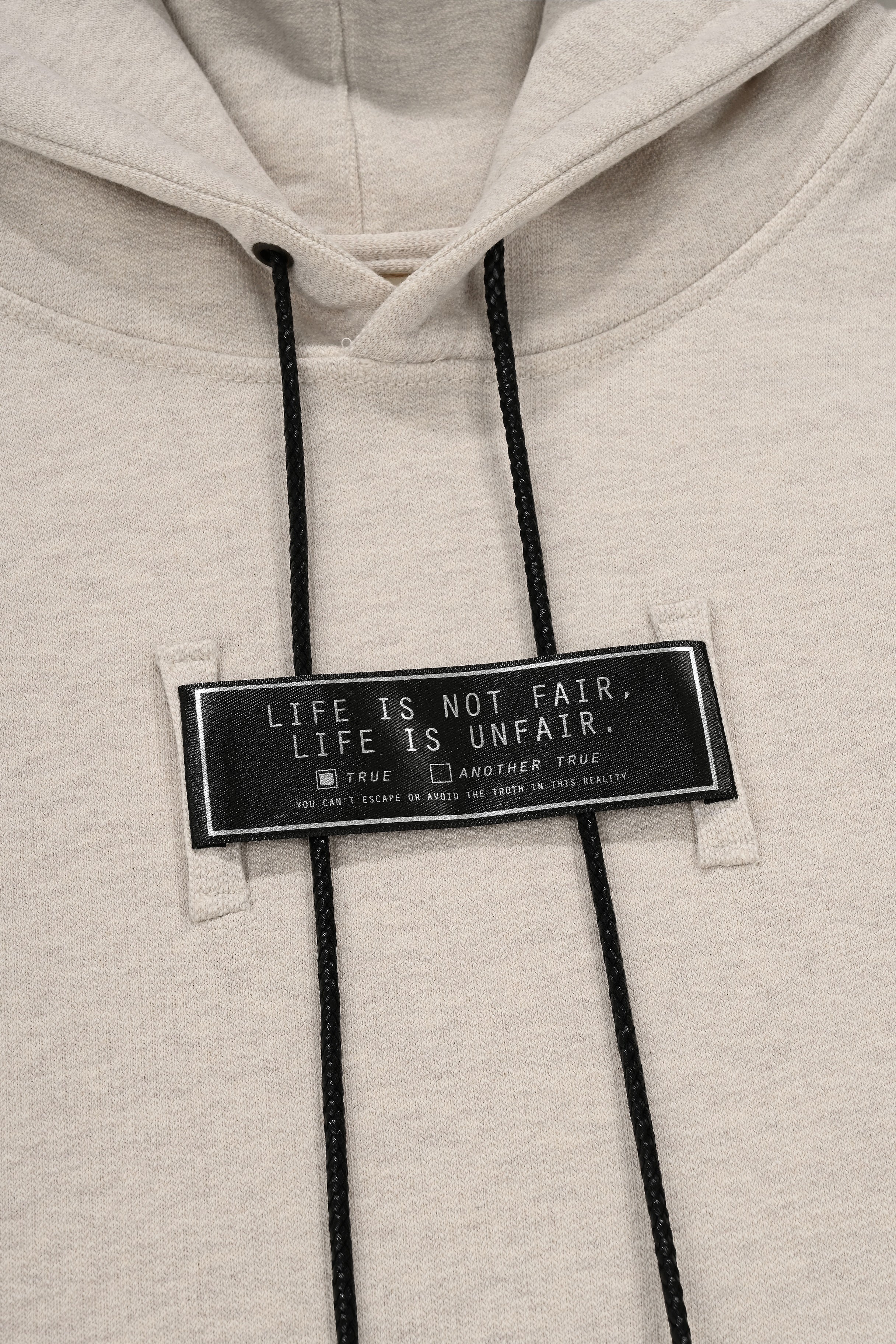 "LIFE IS NOT FAIR" SIGNAL HOODIE